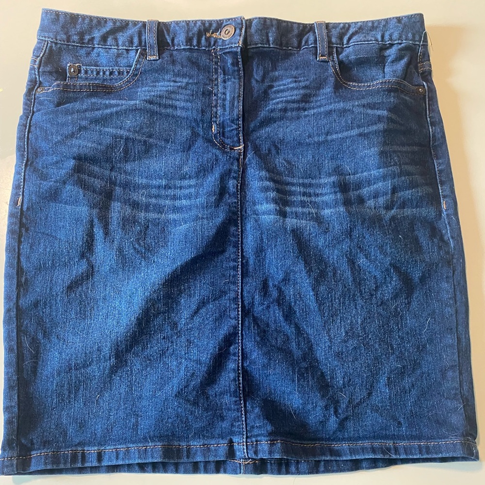 Blue Jean Skirt (Nautica)